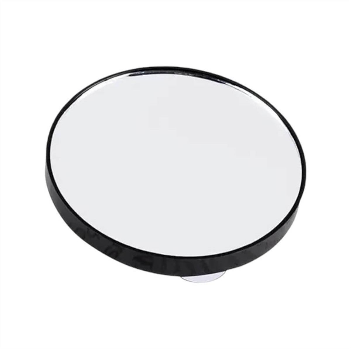 Round Mirror with Suction Cups 15x 9cm