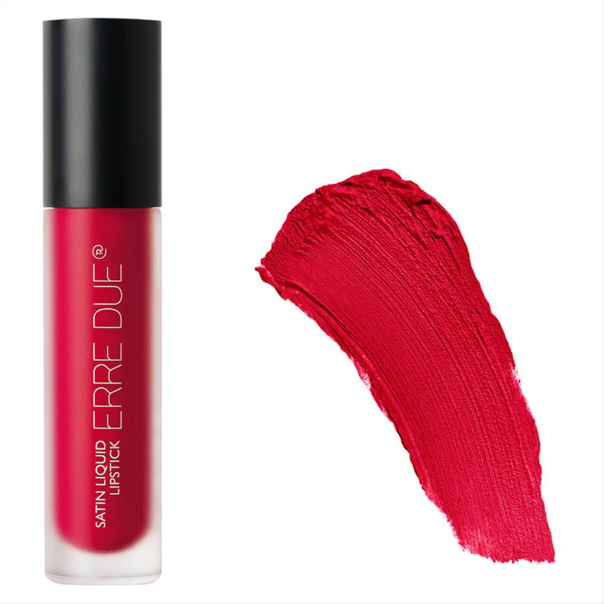 Satin Liquid Lipstick 308 Hot Hot Summer Erre Due