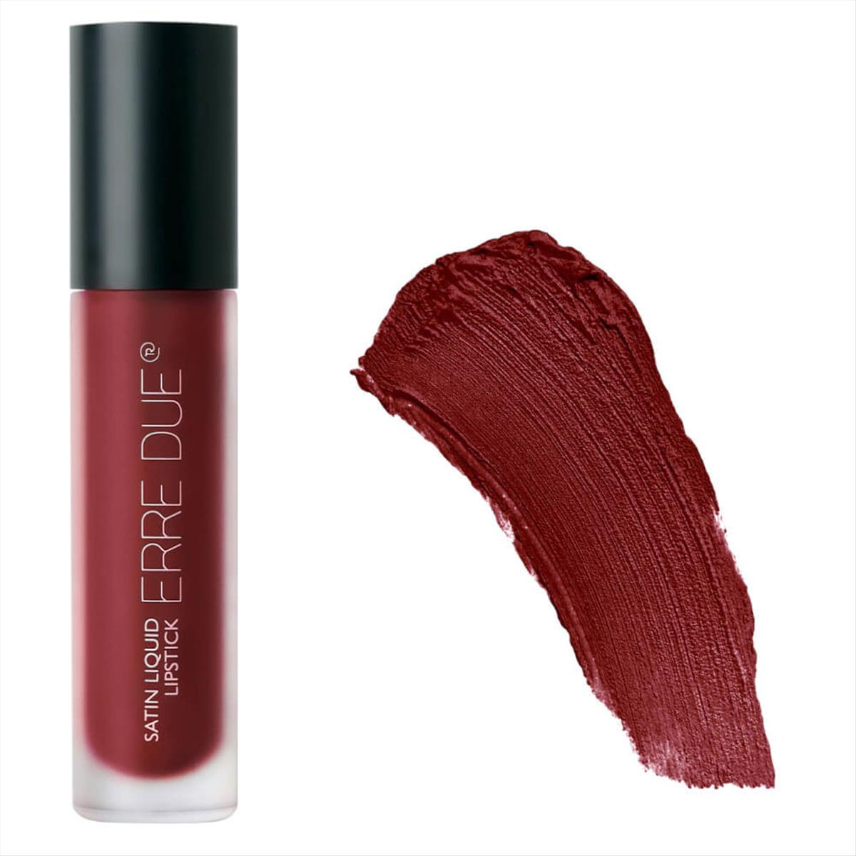 Satin Liquid Lipstick 317 I Love Sangria Erre Due