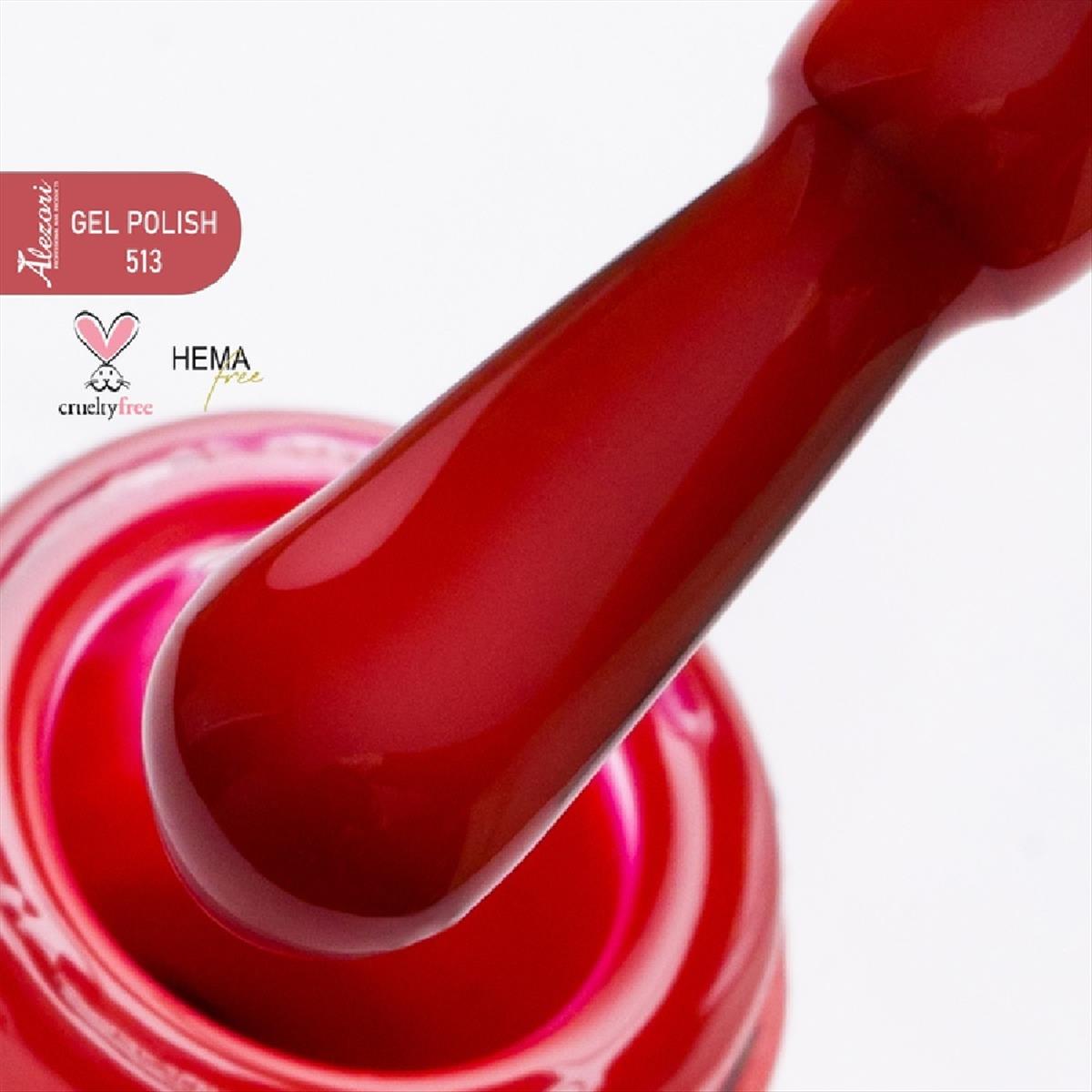 Alezori Ημιμόνιμο Βερνίκι Gel Polish 05 Red Carpet 15ml