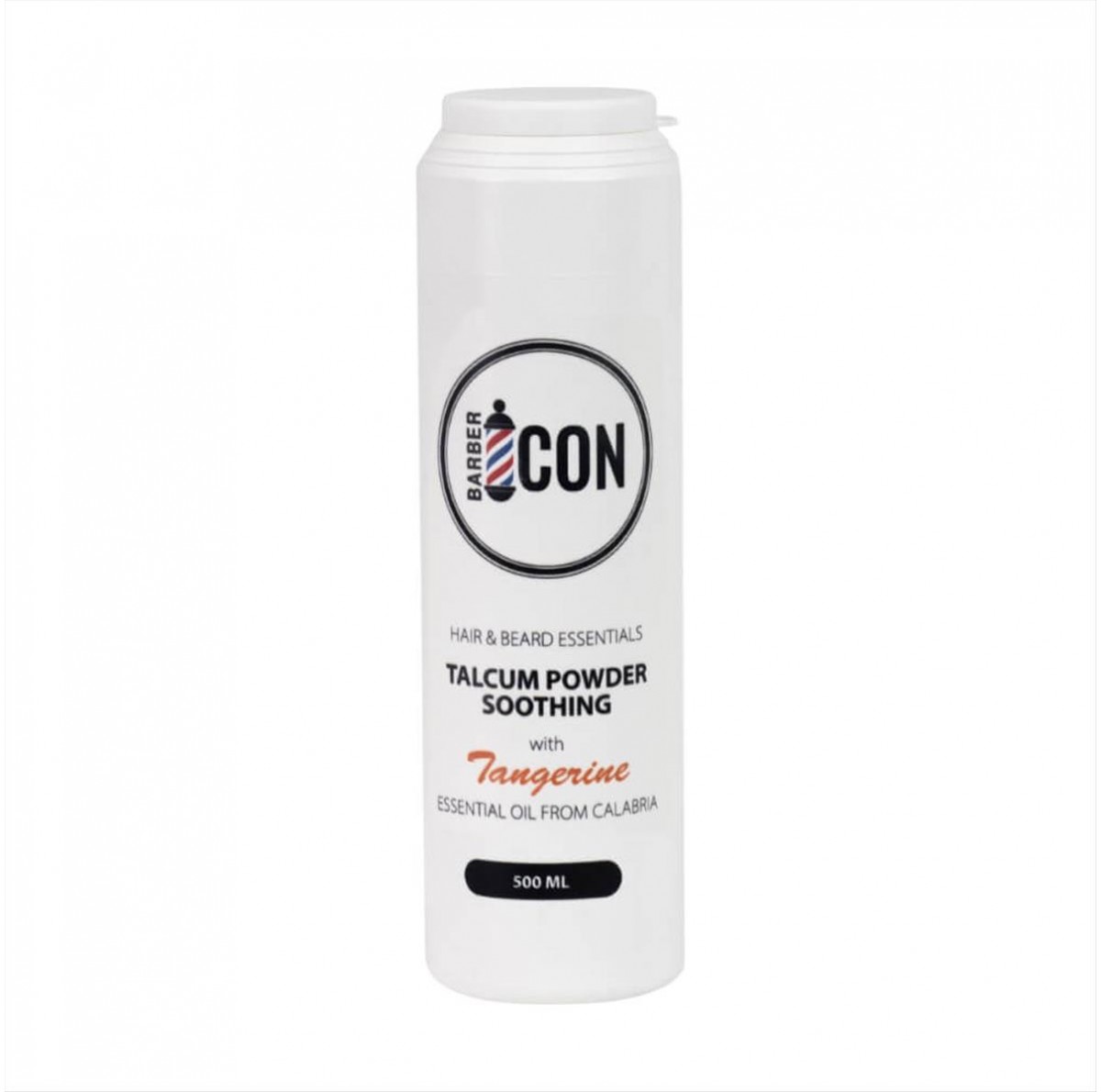 Barber Icon Hair & Beard Essentials Ταλκ 500ml