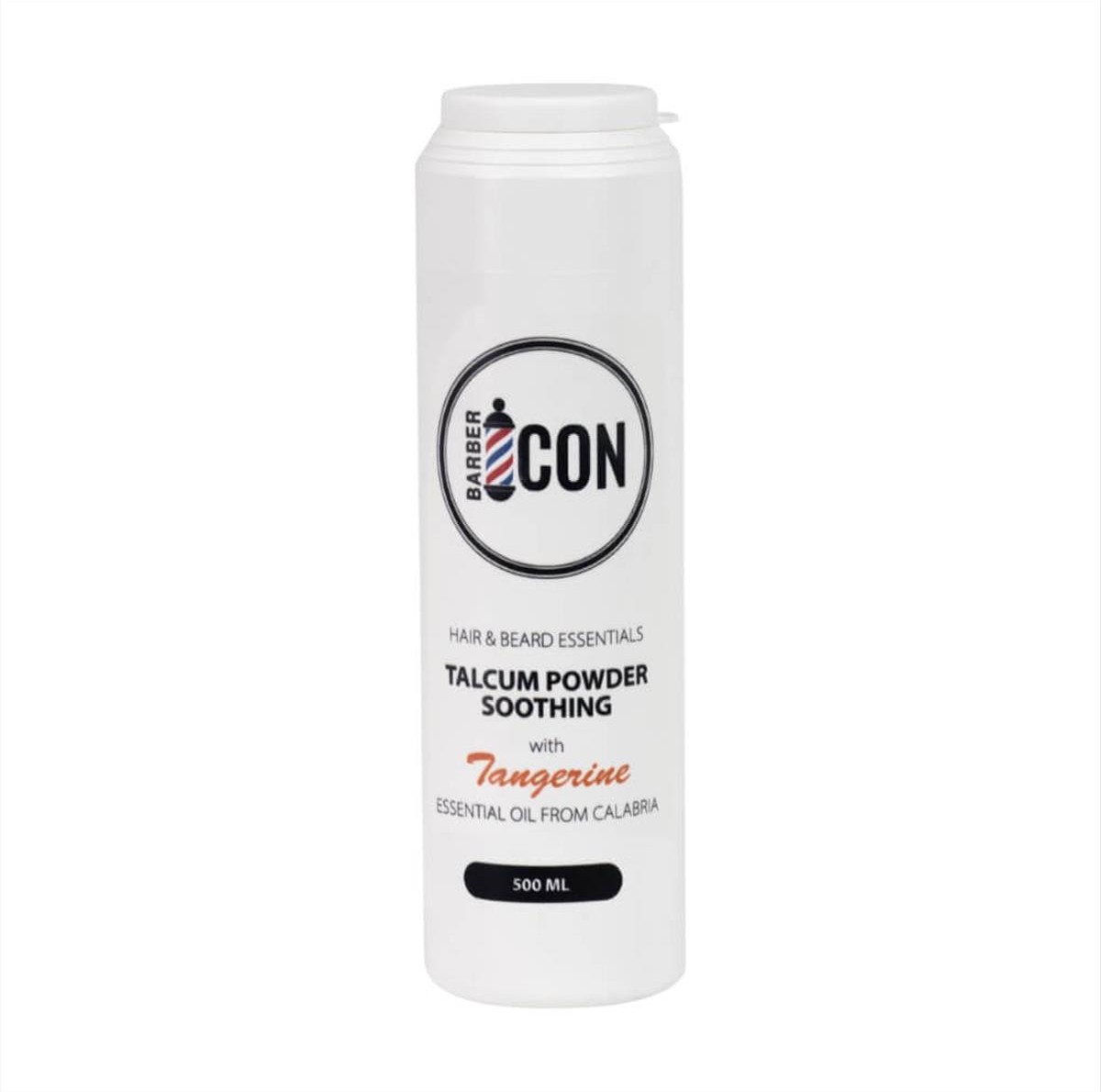 Barber Icon Hair & Beard Essentials Talcum Powder 500ml