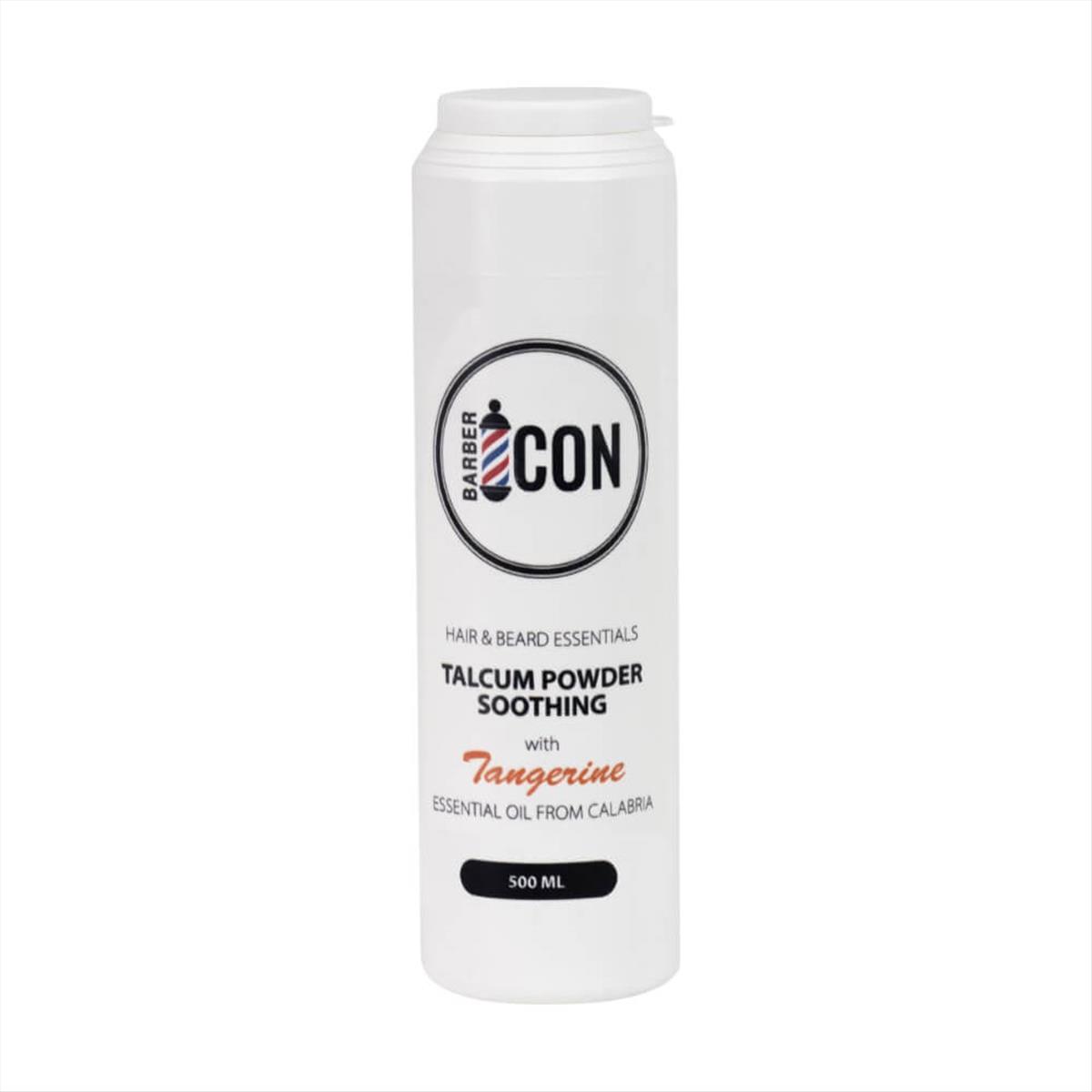 Barber Icon Hair & Beard Essentials Talcum Powder 500ml