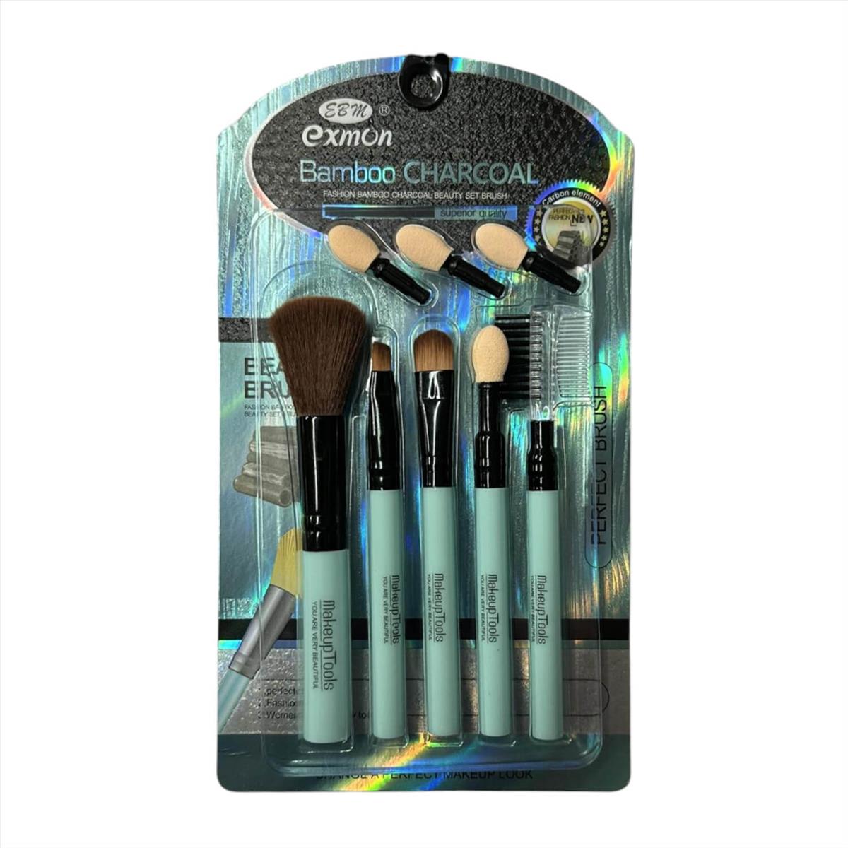 Bamboo Charcoal Makeup Brush Set