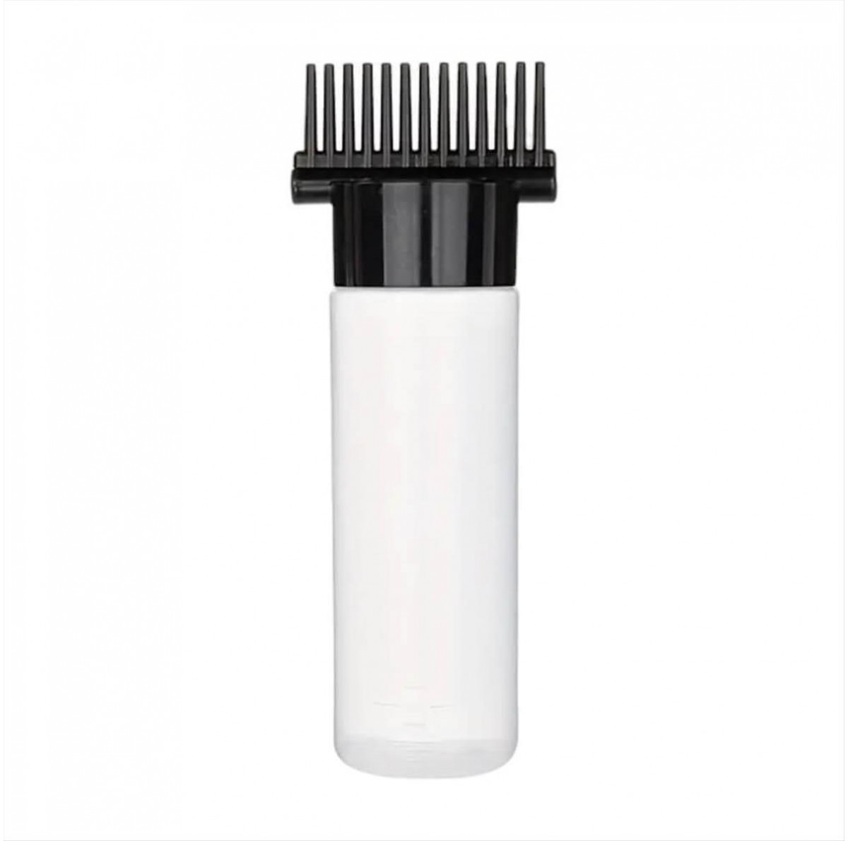 Empty Dispenser Bottle with Comb Black 170 ml