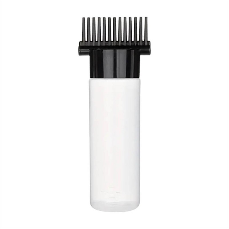 Κενό Φυαλίδιο Dispenser με Χτένα Black 170 ml