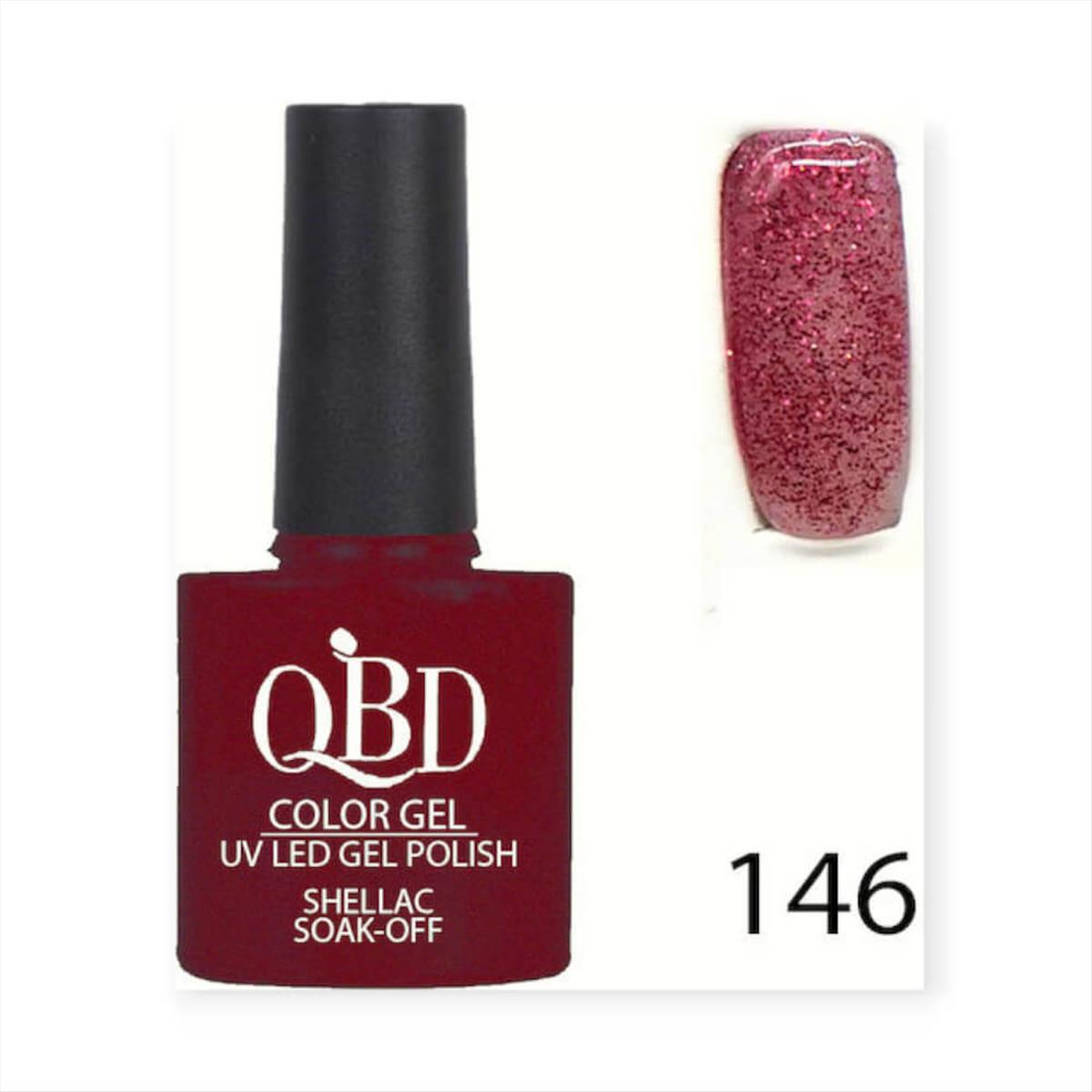 QBD Ημιμόνιμο Βερνίκι Color Gel Uv/Led Gel Polish 146 - 10ml