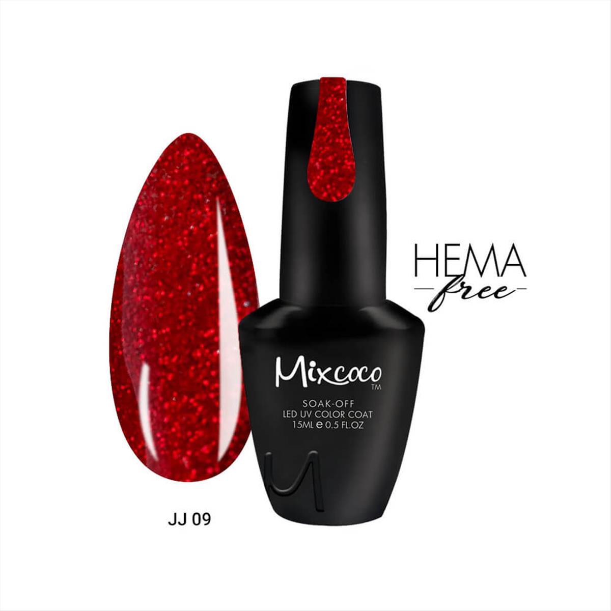 Ημιμόνιμο βερνίκι νυχιών Mixcoco JJ09 15ml Ημιμόνιμο βερνίκι νυχιών Mixcoco JJ09 15ml