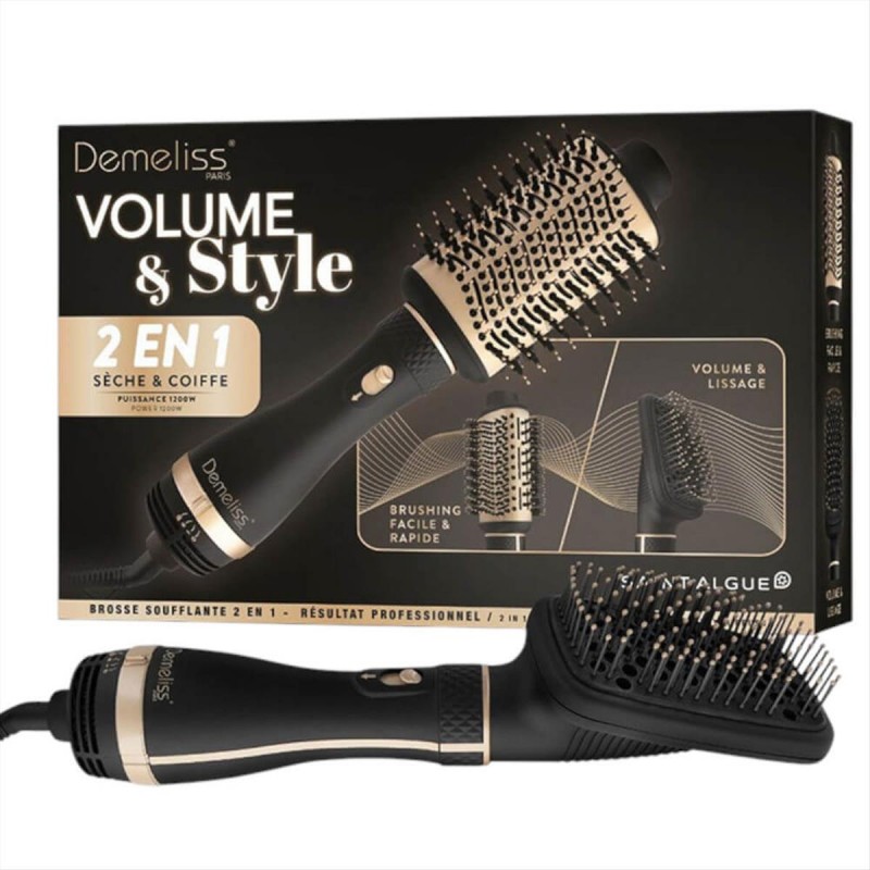 Demeliss 2 In 1 Volume & Style Electric Air Brush 1200w