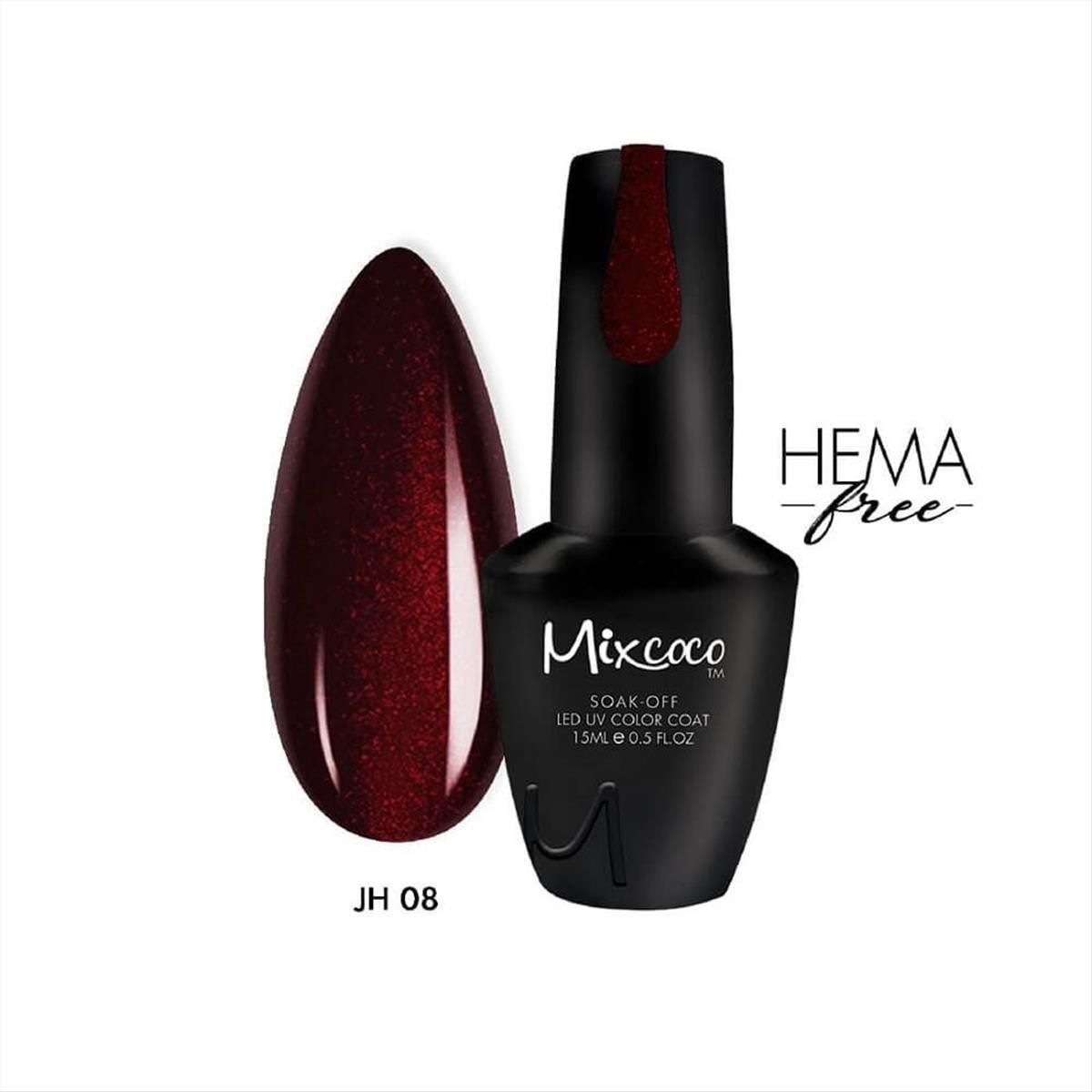 Soak Off Nails Mixcoco JH08 15ml