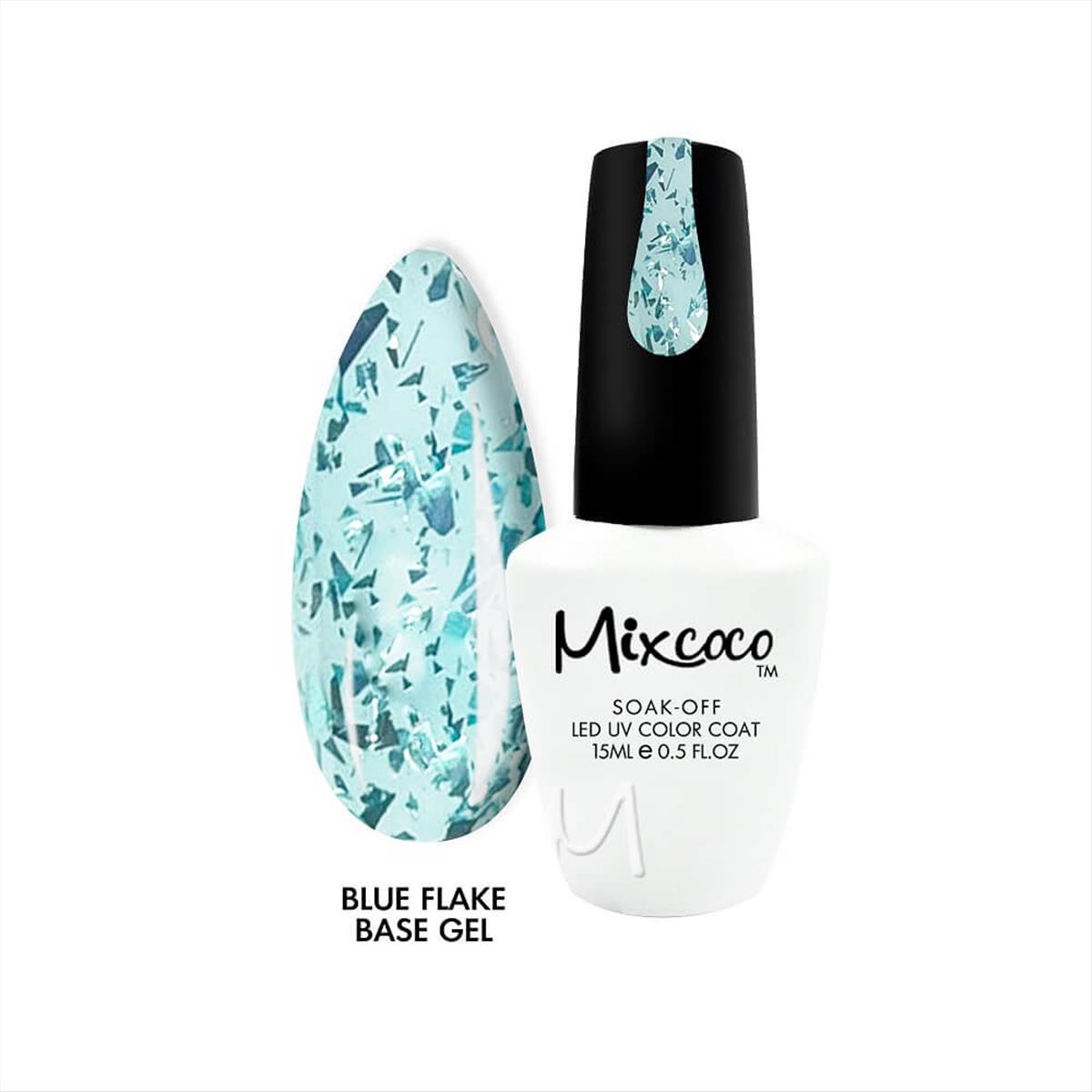 Ημιμόνιμο βερνίκι νυχιών Mixcoco 5 Flake Base Gel 15ml