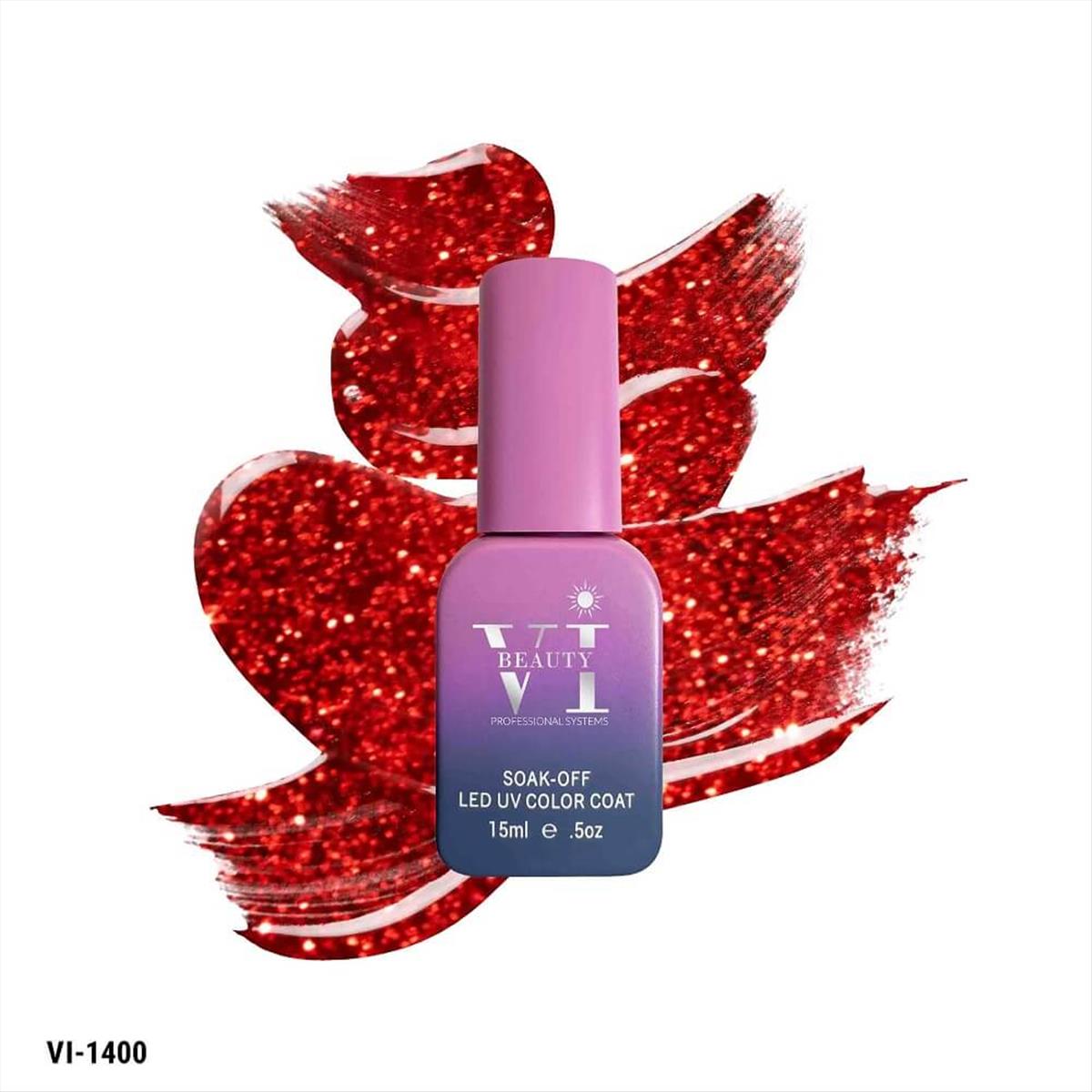 Ημιμόνιμο βερνίκι νυχιών VI Beauty VI-1400 Hemma Free 15ml