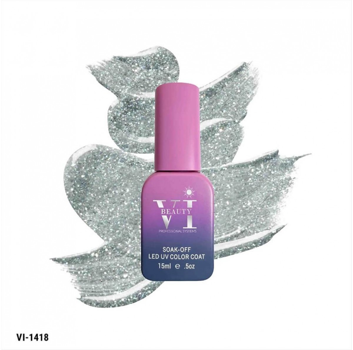 Soak Off Nails VI Beauty VI-1418 Hemma Free 15ml