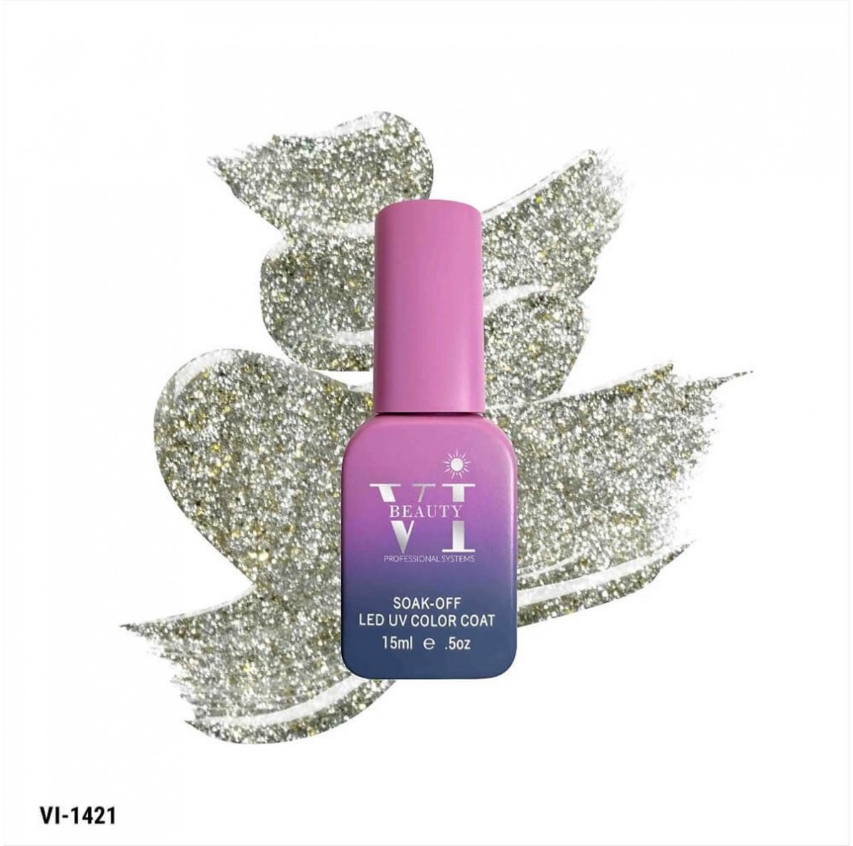 Soak Off Nails VI Beauty VI-1421 Hemma Free 15ml