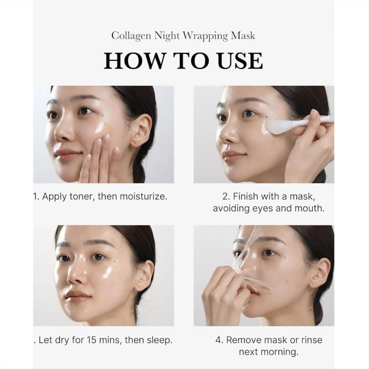 Collagen night wrapping mask 75ml Medicube