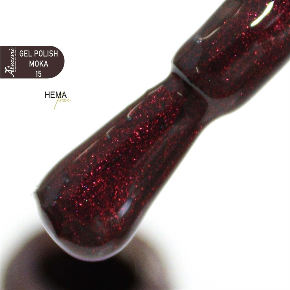 Alezori Ημιμόνιμο Βερνίκι Gel Polish 15 Moka 15ml