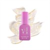 Soak Off Nails Vi Beauty Gold White Flake Base Gel 15ml