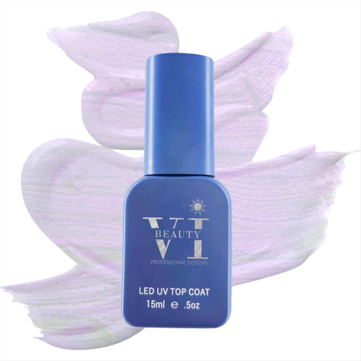 Soak Off Nails Vi Beauty Mermaid Top Coat 15ml