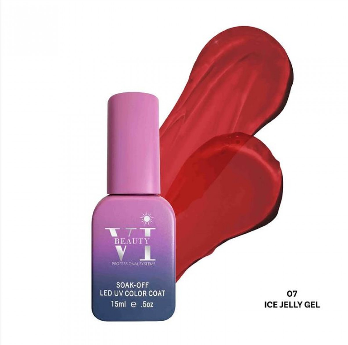 Soak Off Nails VI Beauty 07 Ice Jelly 15ml