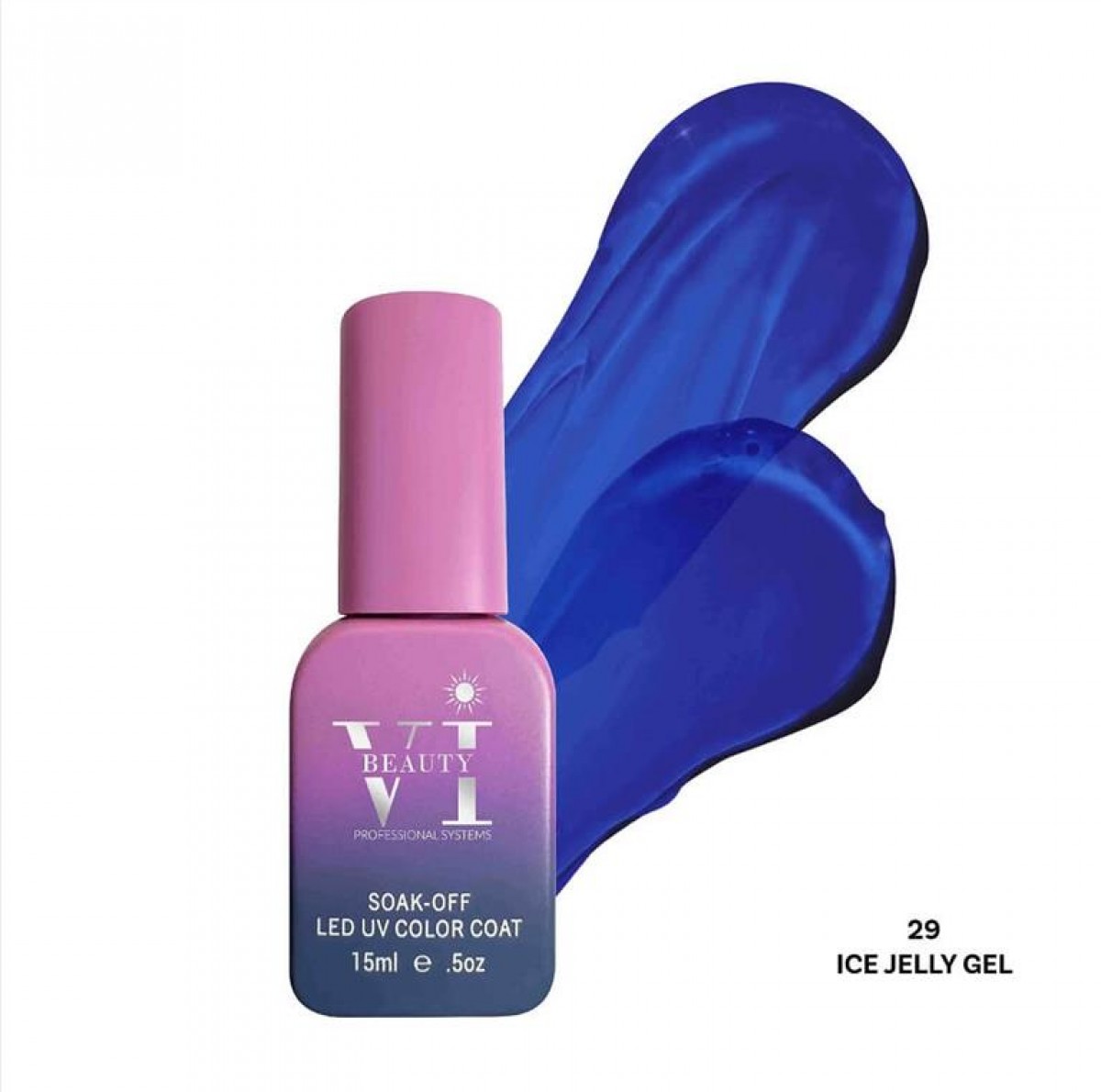 Soak Off Nails VI Beauty 29 Ice Jelly 15ml