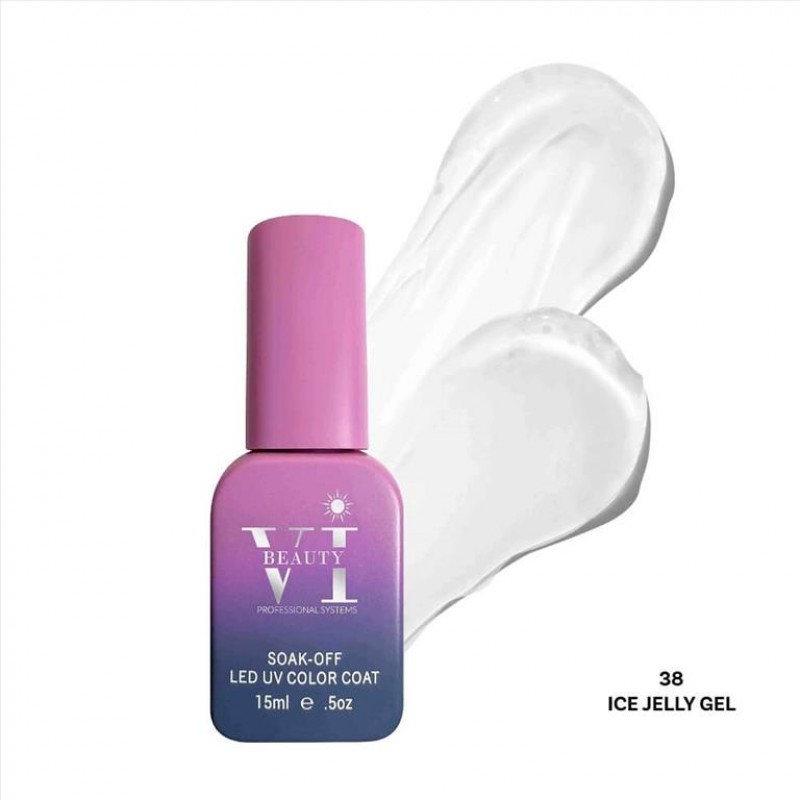 Soak Off Nails VI Beauty 38 Ice Jelly 15ml