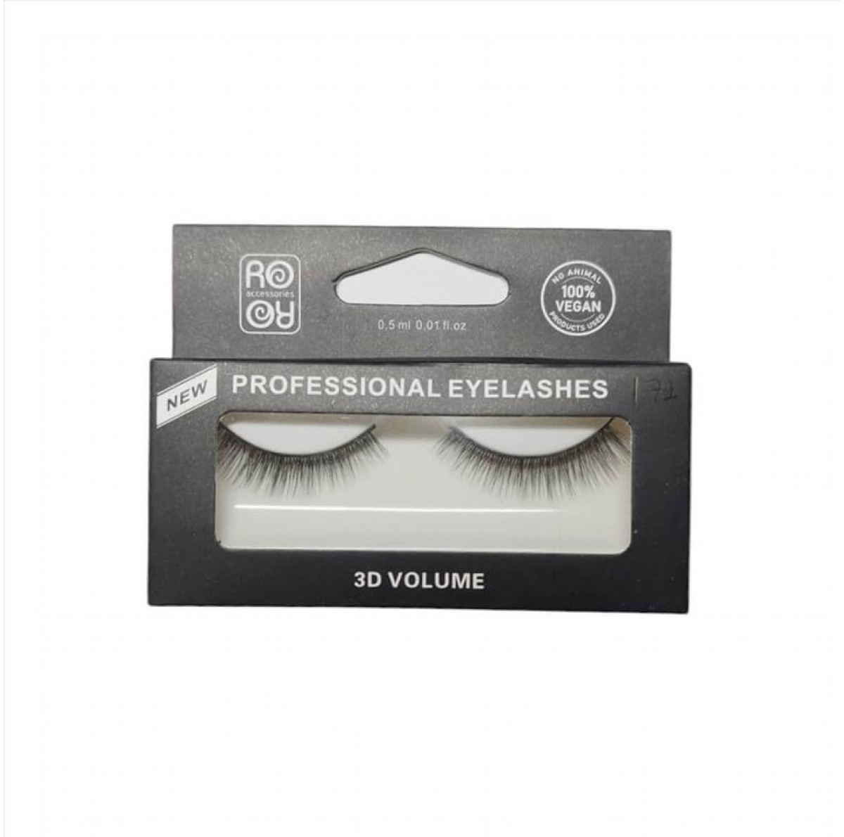 3D RORO eyelashes with glue EY171