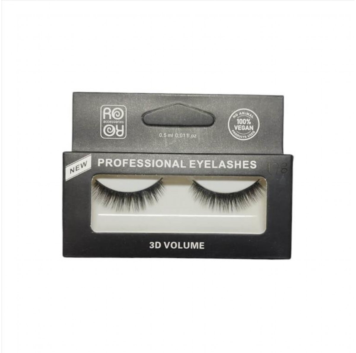 3D RORO eyelashes with glue EY178