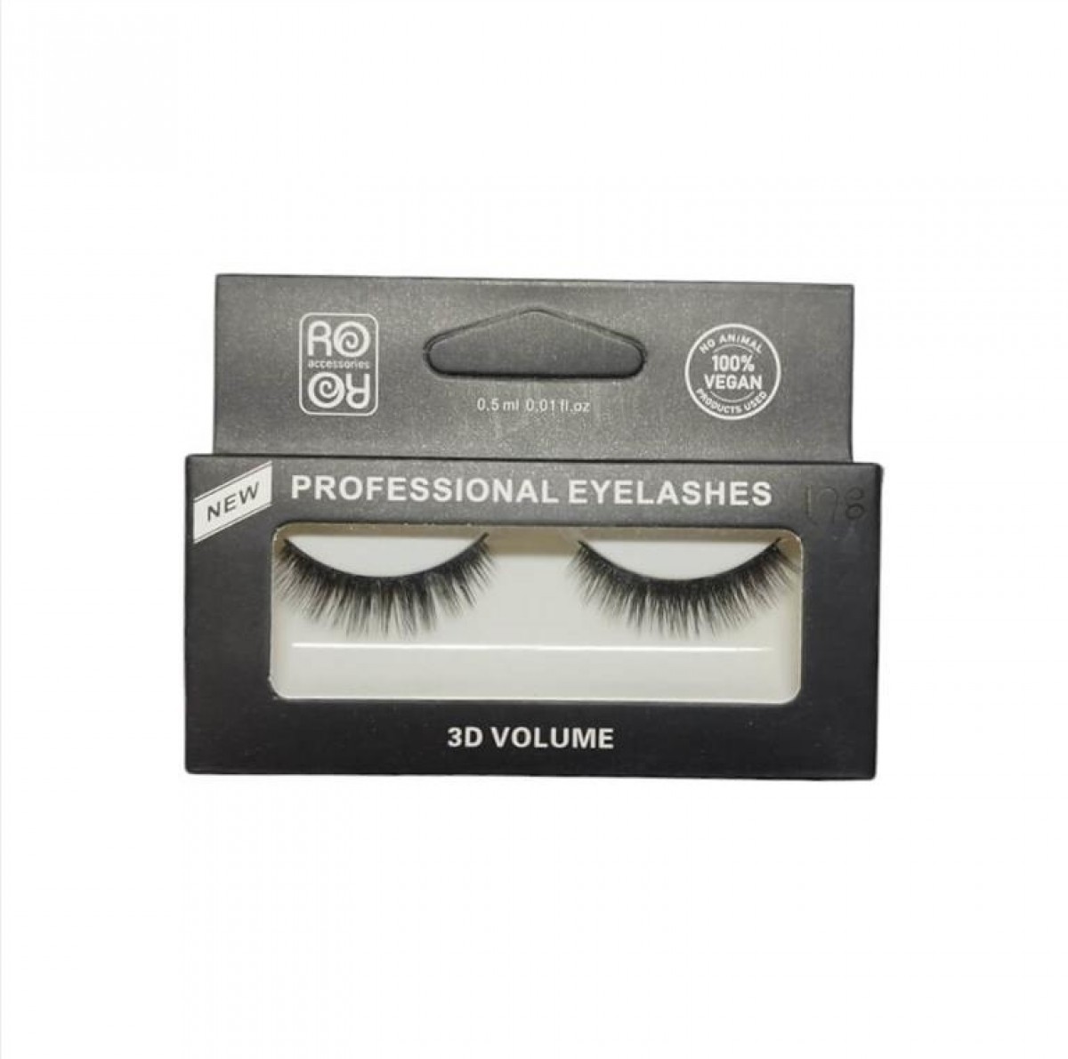 3D RORO eyelashes with glue EY178