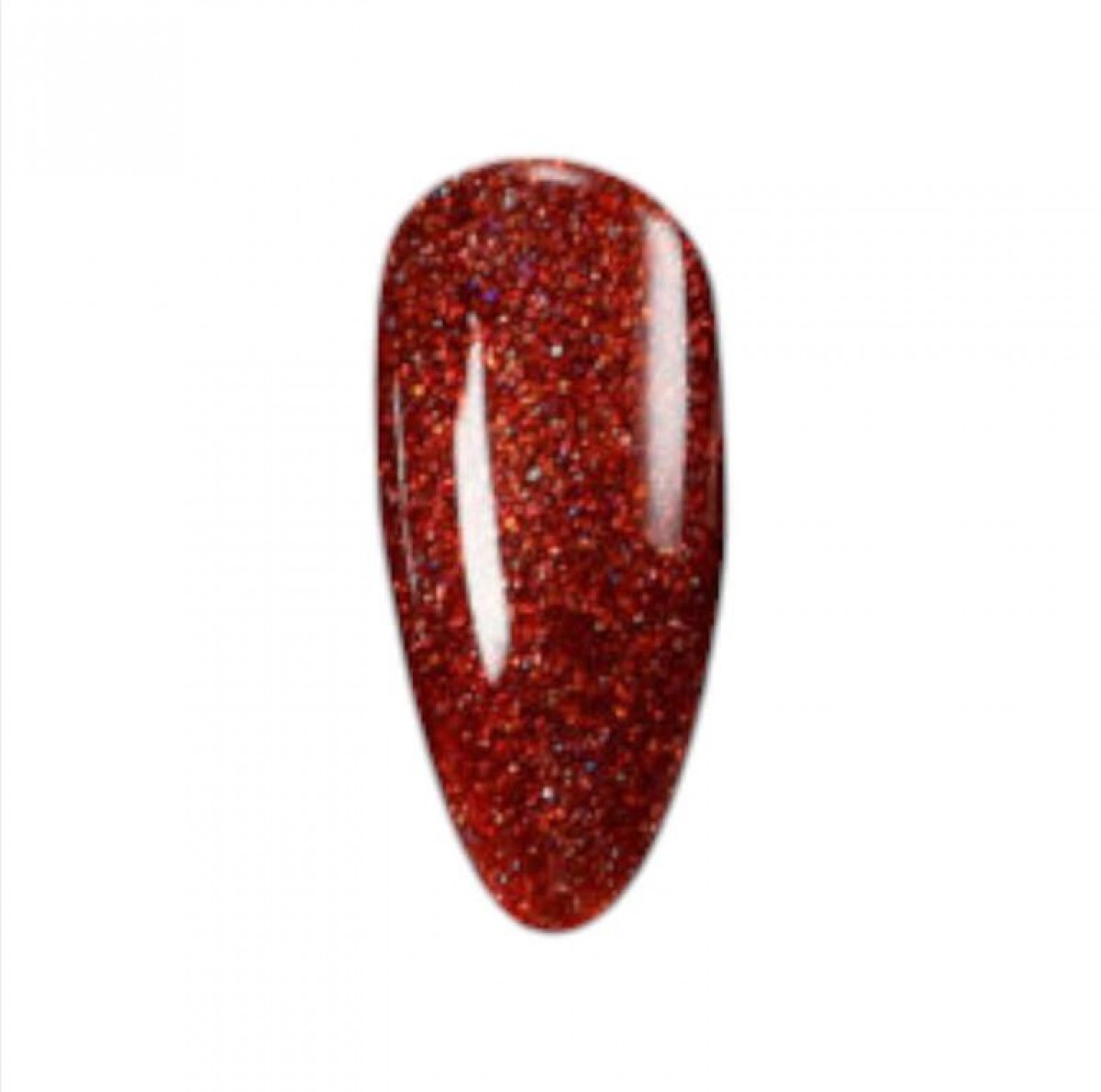 Semi-permanent gel polish semigel laser diamond 1212 Burnt Orange 8ml Elixir