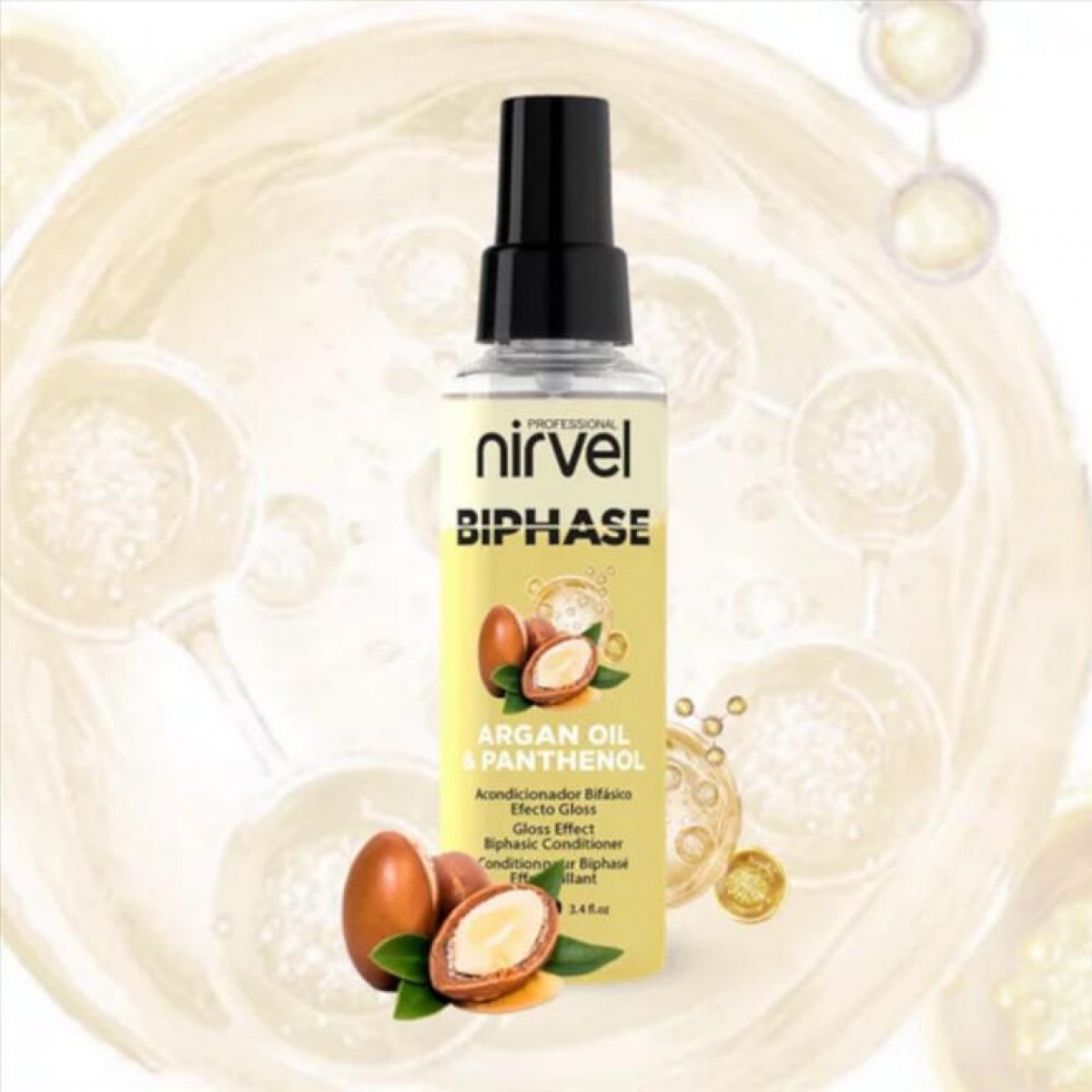 Biphase Argan Oil & Panthenol Nirvel 100ml