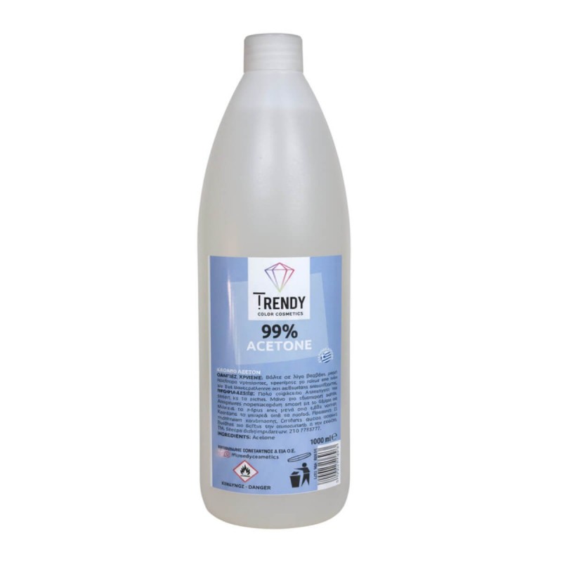 Acetone Clear 99% Trendy 1000ml