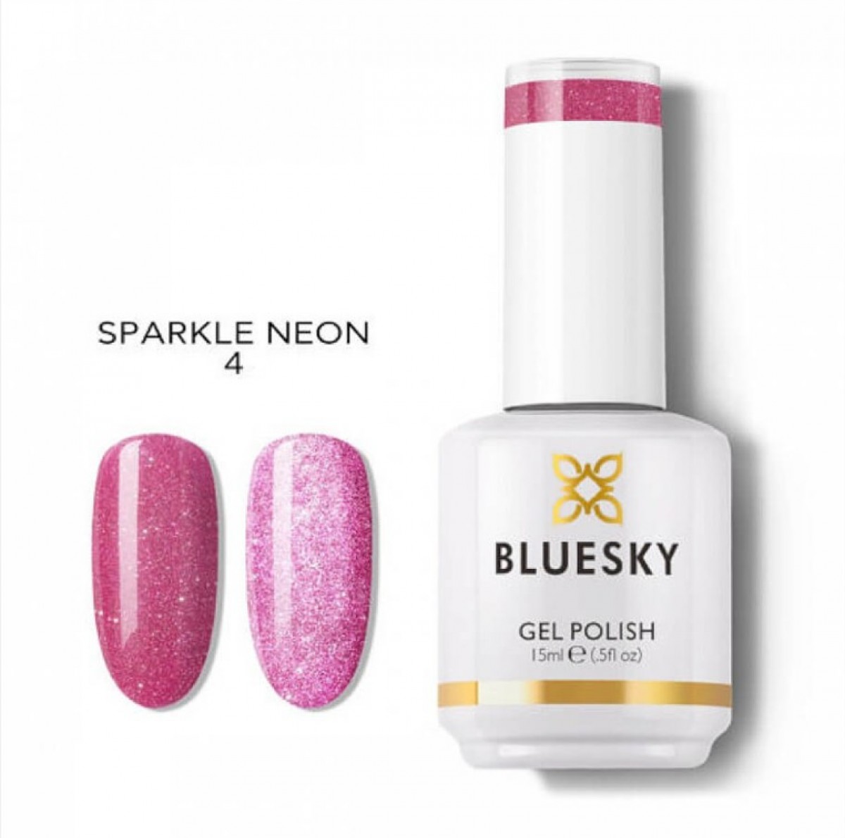 Bluesky Uv Gel Polish Sparkle Neon 4P 15ml
