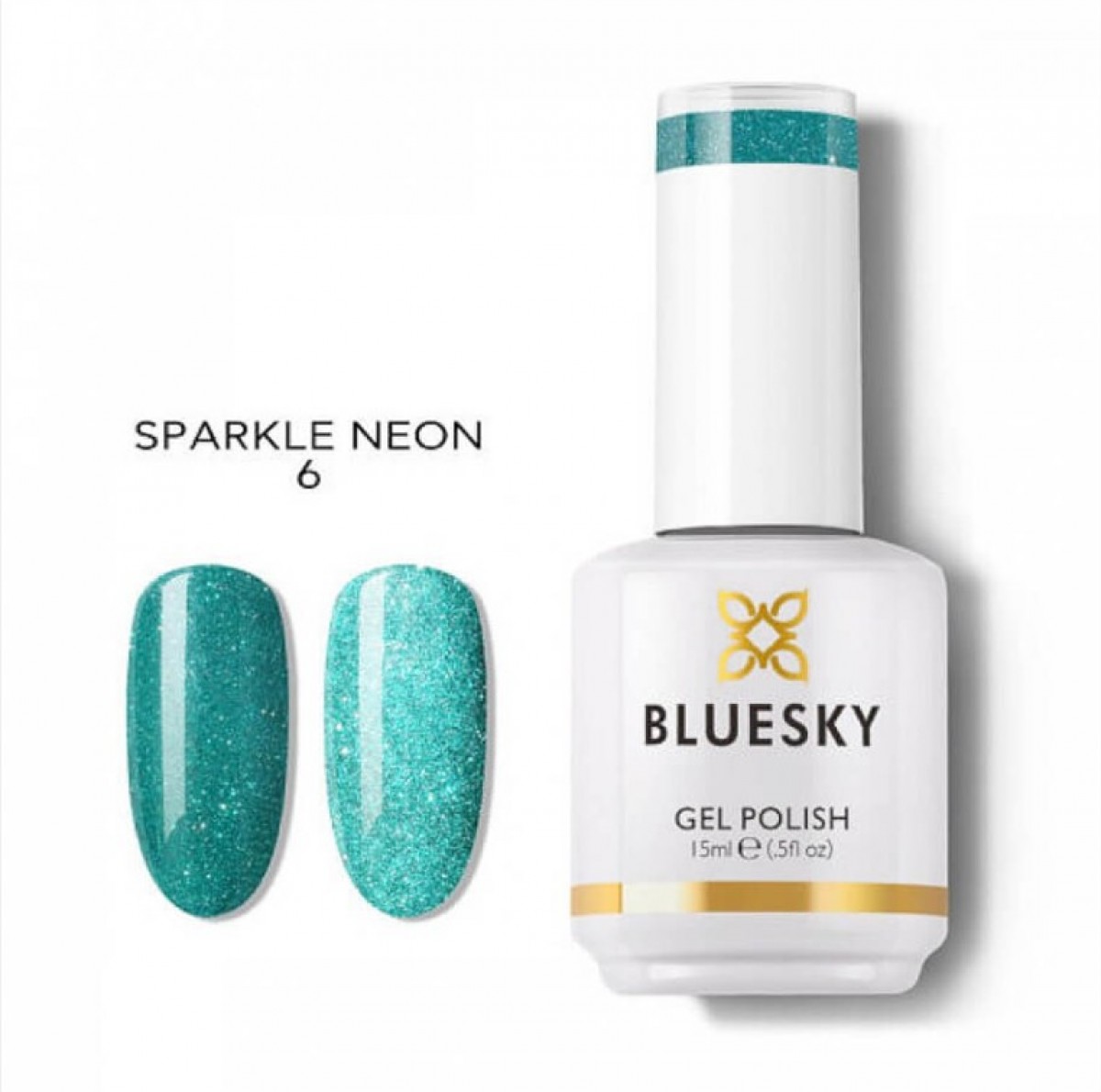 Bluesky Uv Gel Polish Sparkle Neon 6P 15ml
