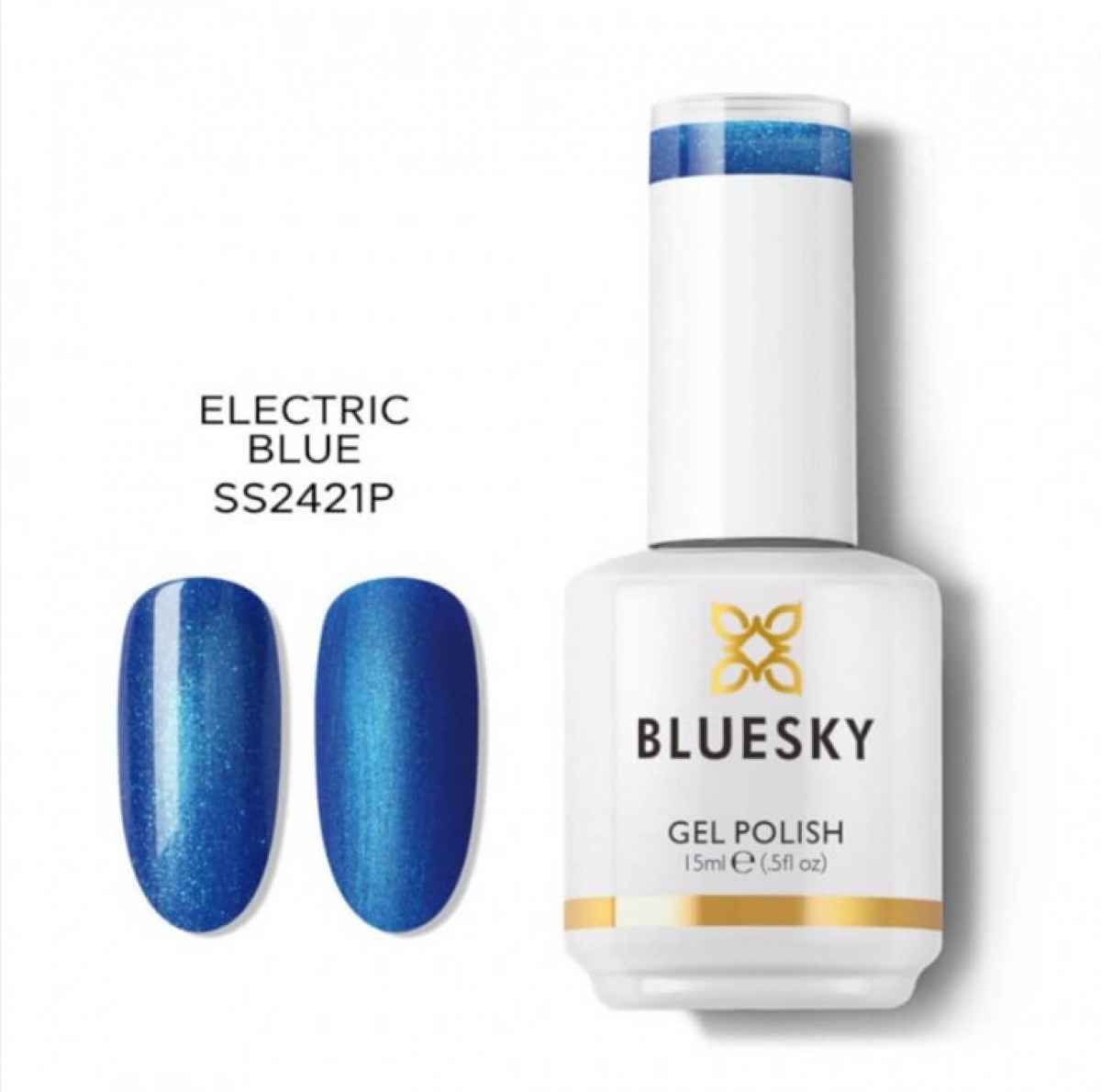 Bluesky Uv Gel Polish SS2421P Electric Blue 15ml