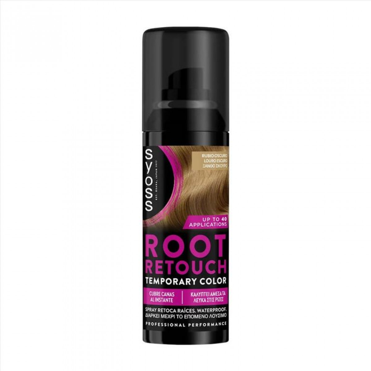 Λακ για Κάλυψη Ρίζας Syoss Root Retoucher Ξανθό Σκούρο 120ml