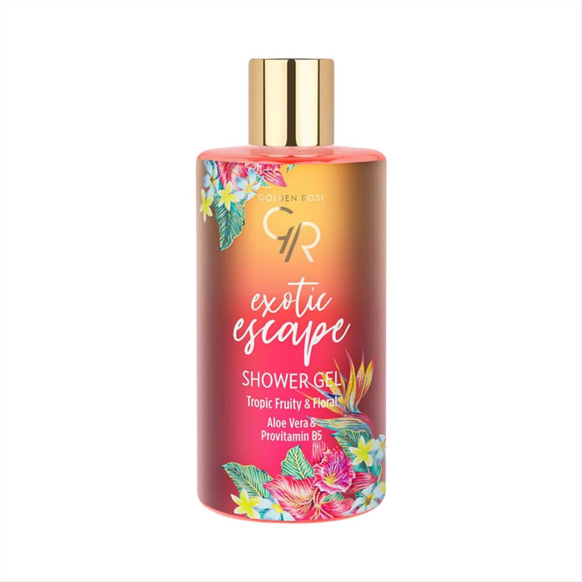 Shower Gel Exotic Escape Golden Rose 350 ml Shower Gel Exotic Escape Golden Rose 350 ml