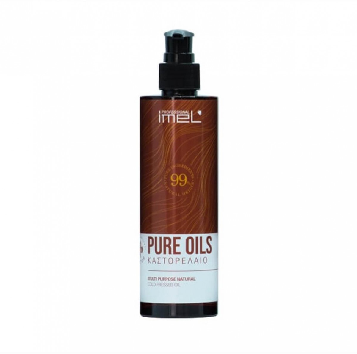 Imel Καστορέλαιο Cold Pressed oil Pure Oils 250ml