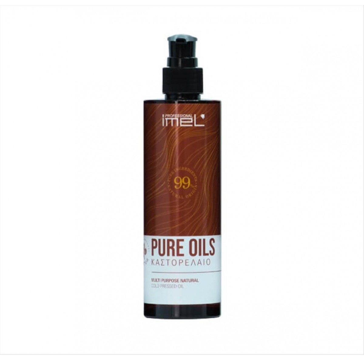 Imel Καστορέλαιο Cold Pressed oil Pure Oils 250ml