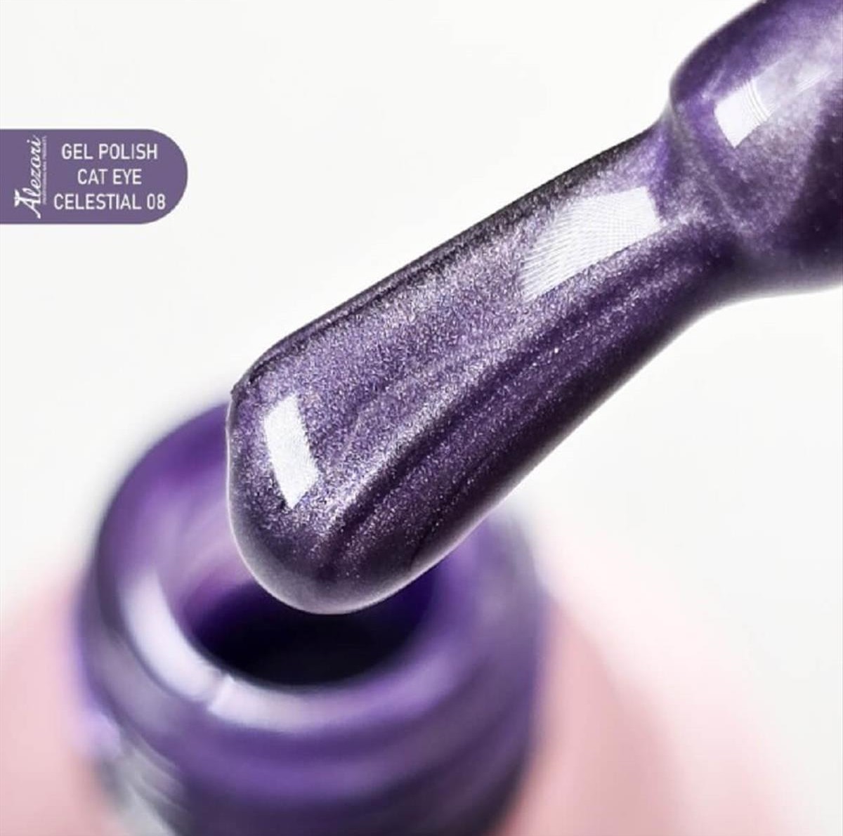 Ημιμόνιμο βερνίκι cat eye celestial 08 15ml Alezori