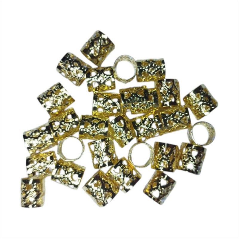 Decorative Hair Rings Gold Cosmofan