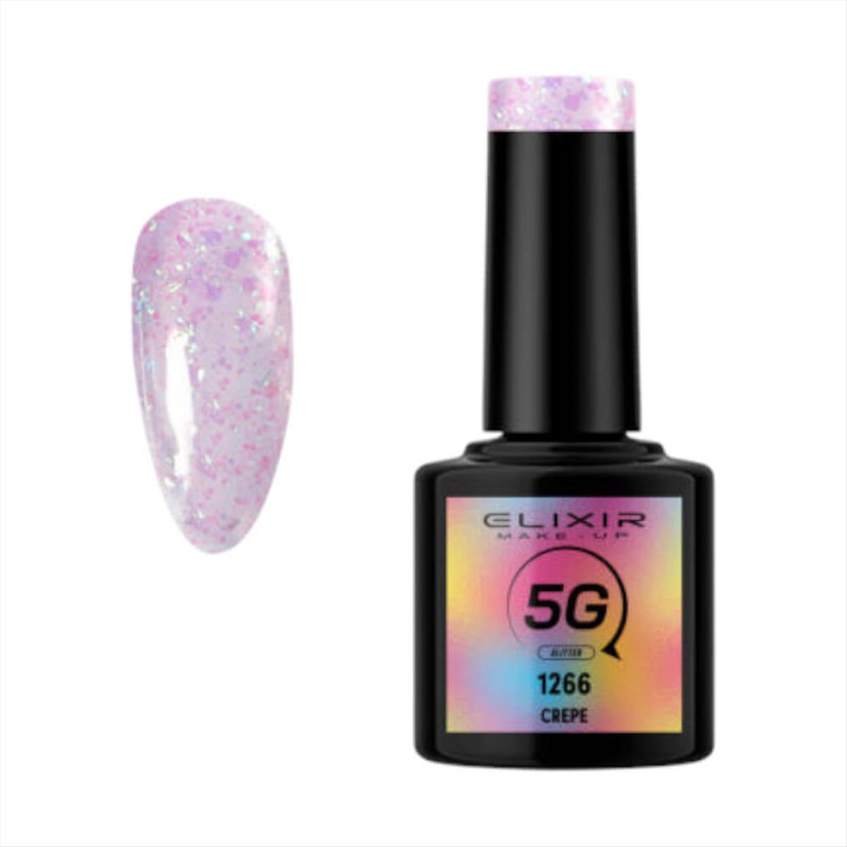 Elixir Semi Gel Flash 1266 Crepe 8ml Elixir Semi Gel Flash 1266 Crepe 8ml