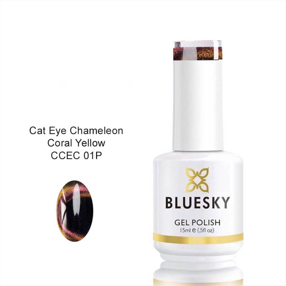 Bluesky Uv Gel Polish Chameleon Coral Yellow 01P 15ml