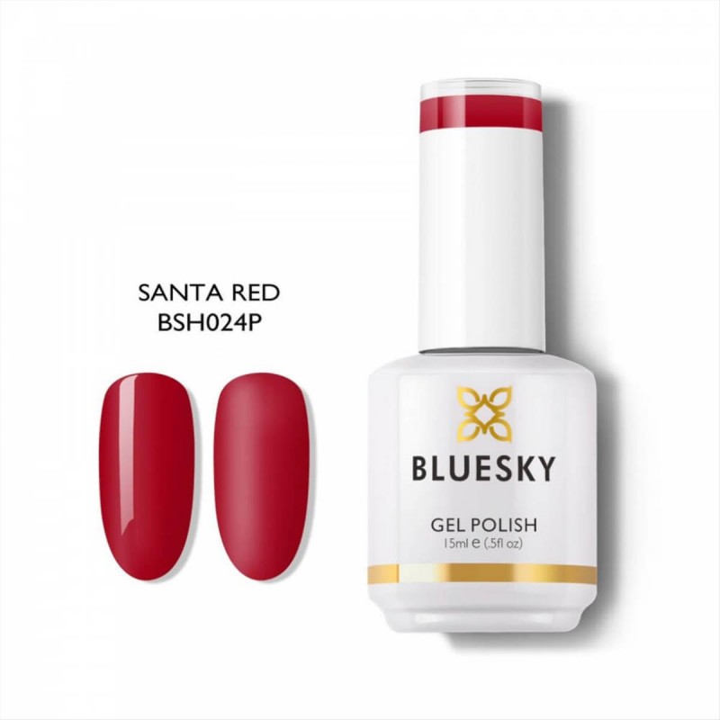 Bluesky Uv Gel Polish BSH024P Santa Red 15ml