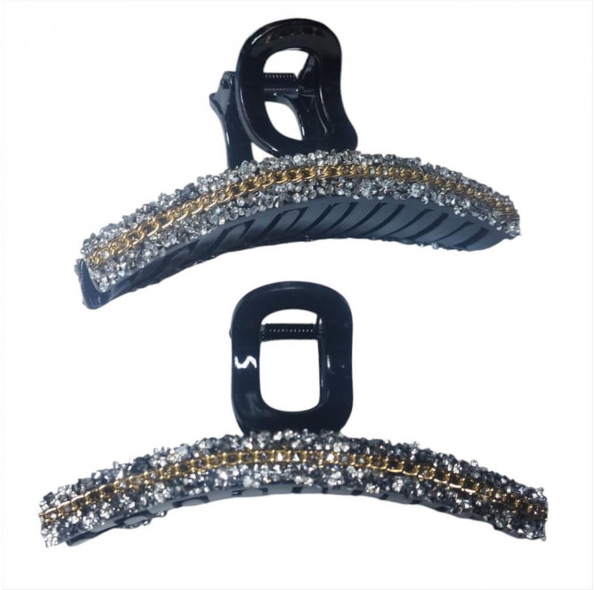 Hair Clip with Rhinestones