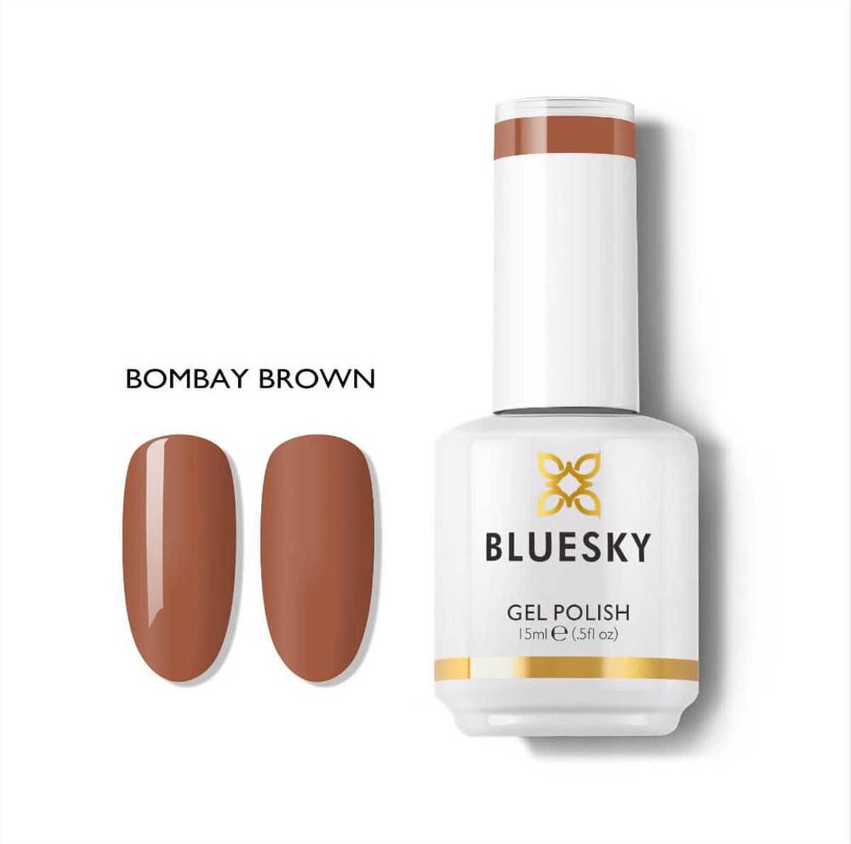 Bluesky Uv Gel Polish Bombay Brown 15ml