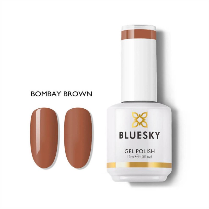 Bluesky Uv Gel Polish Bombay Brown 15ml