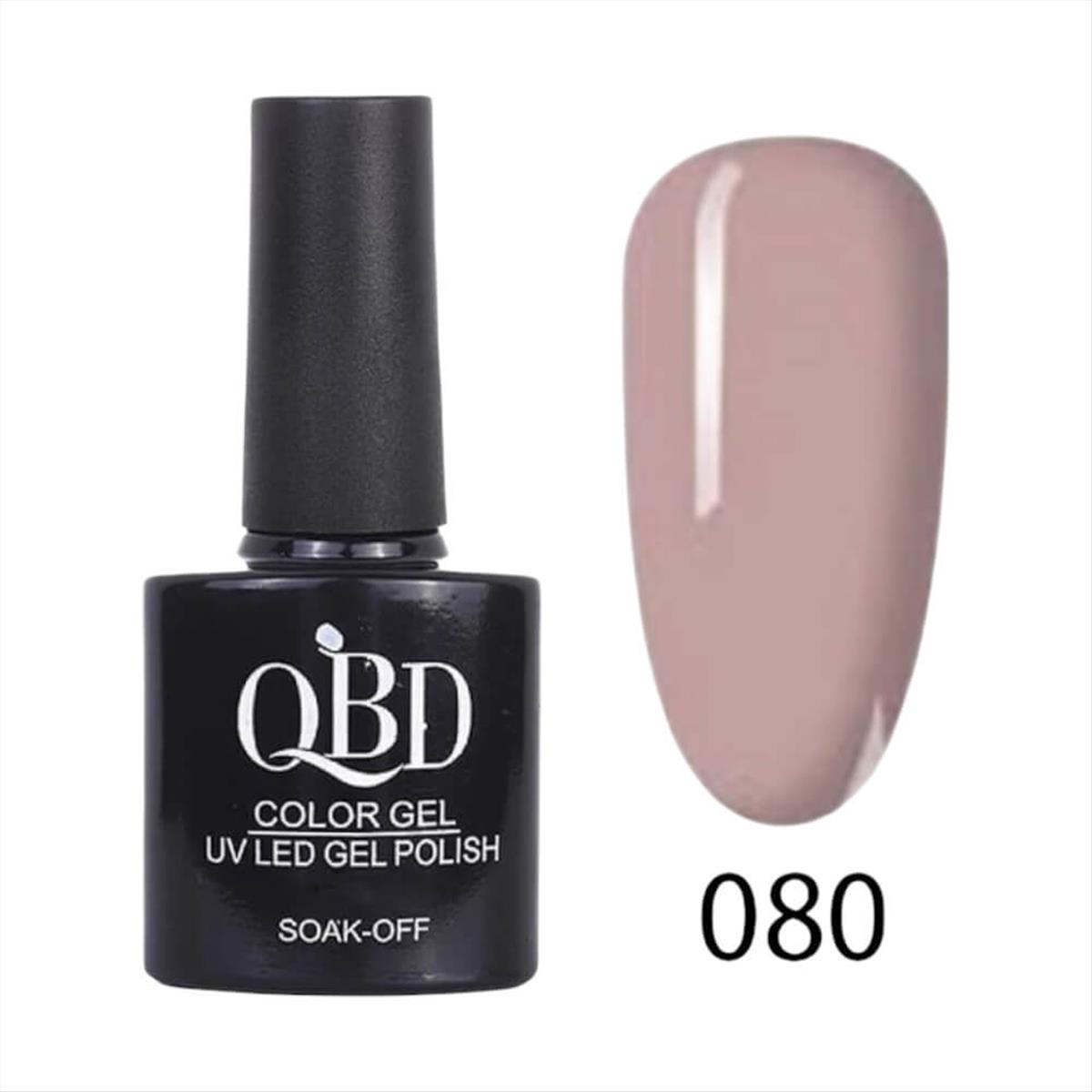 QBD Color Gel Uv/Led Gel Polish Shellac 080 - 10ml