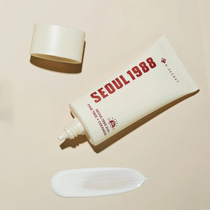 SEOUL 1988 sun pine tree + ceramide SPF 50+ 50ml K-SECRET