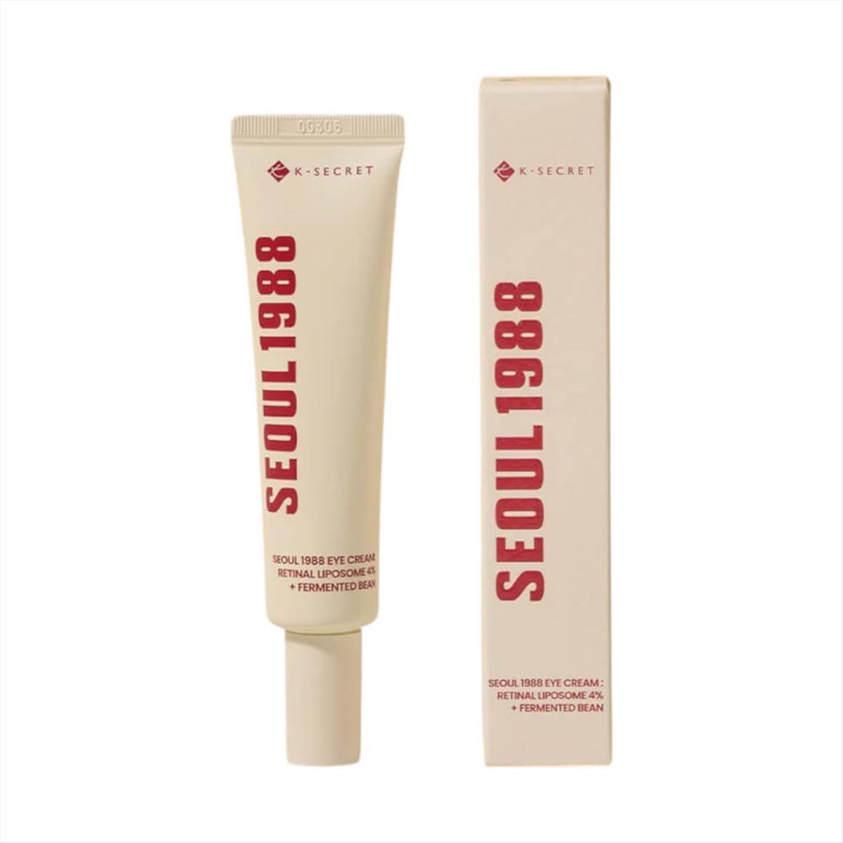 SEOUL 1988 eye cream retinal liposome 4% + fermented bean 30ml K-SECRET SEOUL 1988 eye cream retinal liposome 4% + fermented bean 30ml K-SECRET