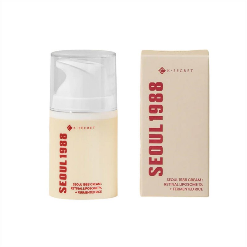 SEOUL 1988 cream retinal liposome 1% + fermented rice 50ml K-SECRET